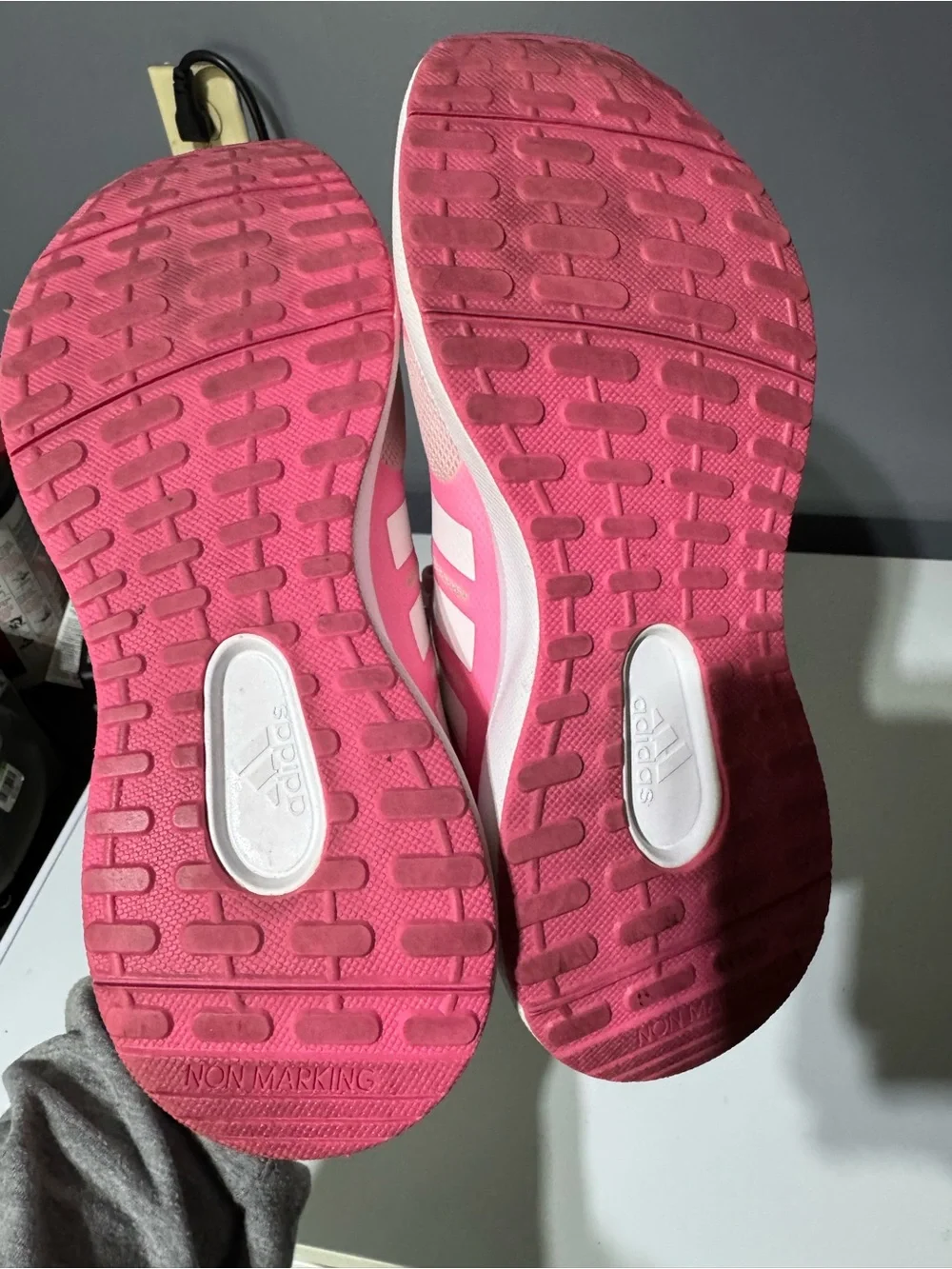 adidas Pink and Hot Pink Women's Athletic Sneakers